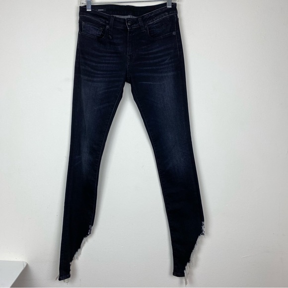 R13 Kate Skinny Angled Hem Jeans - Picture 3 of 16